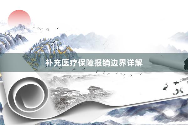 补充医疗保障报销边界详解
